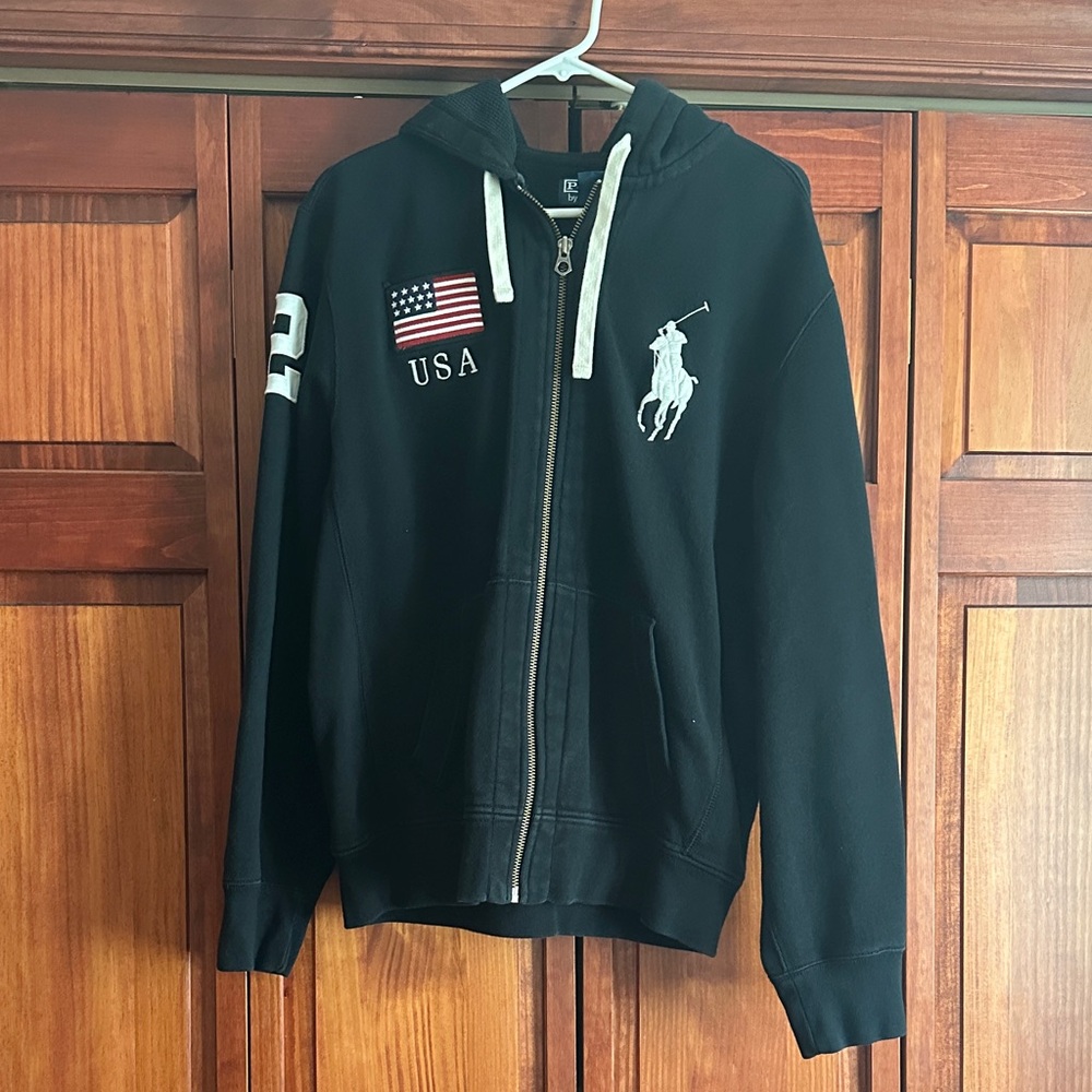 Polo by Ralph Lauren Vintage Hoodie with White Logo